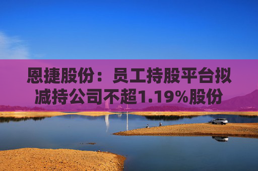 恩捷股份：员工持股平台拟减持公司不超1.19%股份