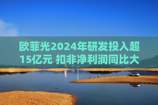 欧菲光2024年研发投入超15亿元 扣非净利润同比大幅减亏