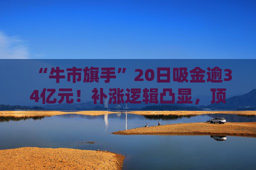 “牛市旗手”20日吸金逾34亿元！补涨逻辑凸显，顶流券商ETF（512000）规模快速逼近400亿元