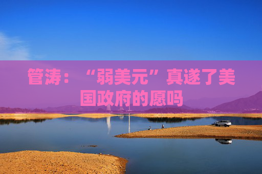 管涛：“弱美元”真遂了美国政府的愿吗  第1张