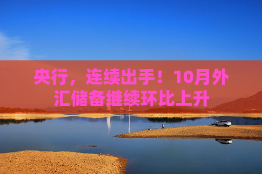 央行,连续出手!10月外汇储备继续环比上升