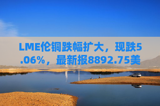 LME伦铜跌幅扩大，现跌5.06%，最新报8892.75美元/吨