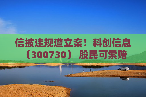 信披违规遭立案！科创信息 （300730） 股民可索赔