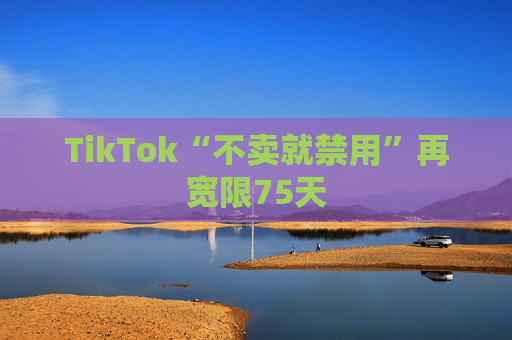 TikTok“不卖就禁用”再宽限75天
