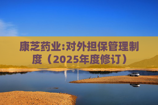 康芝药业:对外担保管理制度（2025年度修订）
