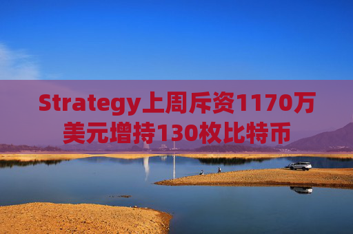Strategy上周斥资1170万美元增持130枚比特币