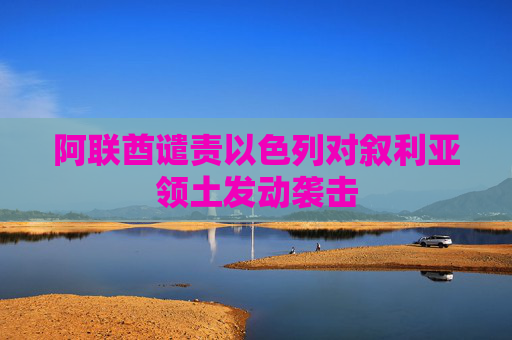 阿联酋谴责以色列对叙利亚领土发动袭击