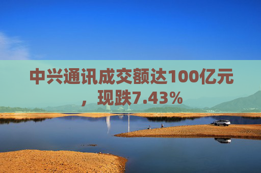 中兴通讯成交额达100亿元，现跌7.43%