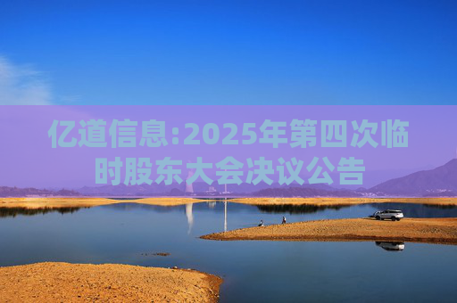 亿道信息:2025年第四次临时股东大会决议公告