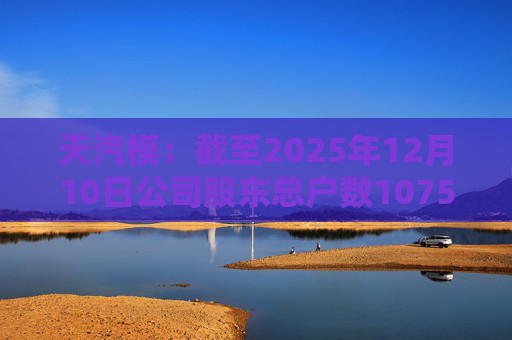 天汽模：截至2025年12月10日公司股东总户数107510户  第1张
