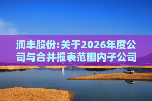 润丰股份:关于2026年度公司与合并报表范围内子公司相互担保的公告