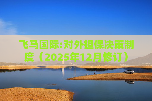 飞马国际:对外担保决策制度（2025年12月修订）