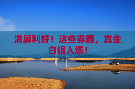 满屏利好！这些券商，真金白银入场！  第1张