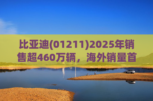 比亚迪(01211)2025年销售超460万辆，海外销量首次突破100万，蝉联三冠