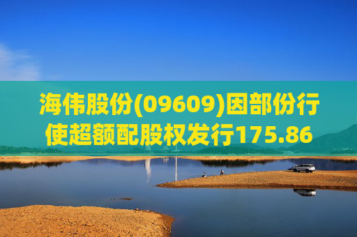 海伟股份(09609)因部份行使超额配股权发行175.86万股