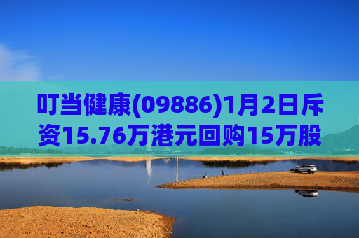 叮当健康(09886)1月2日斥资15.76万港元回购15万股  第1张