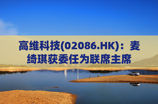 高维科技(02086.HK)：麦绮琪获委任为联席主席  第1张