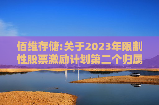 佰维存储:关于2023年限制性股票激励计划第二个归属期（第二批次）、2024年限制性股票激励计划首次授予第一个归属期（第二批次）归属结果暨股份上市的公告