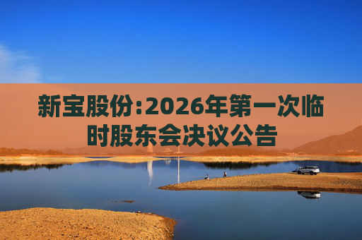 新宝股份:2026年第一次临时股东会决议公告