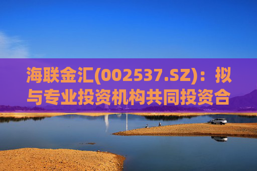 海联金汇(002537.SZ)：拟与专业投资机构共同投资合伙企业