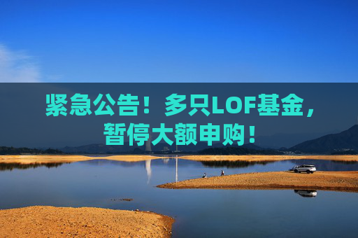 紧急公告！多只LOF基金，暂停大额申购！