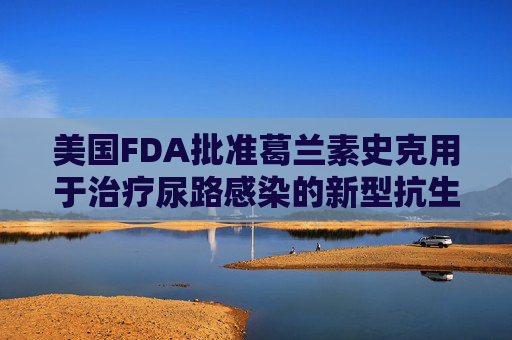 美国FDA批准葛兰素史克用于治疗尿路感染的新型抗生素
