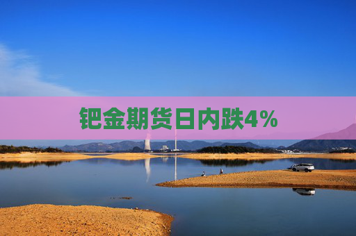 钯金期货日内跌4%
