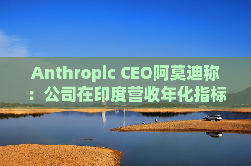 Anthropic CEO阿莫迪称：公司在印度营收年化指标4个月内翻倍
