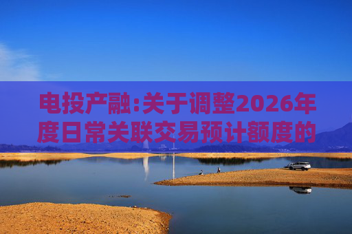 电投产融:关于调整2026年度日常关联交易预计额度的公告
