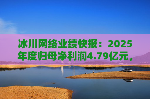 冰川网络业绩快报：2025年度归母净利润4.79亿元，同比扭亏  第1张