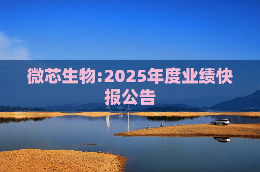 微芯生物:2025年度业绩快报公告  第1张