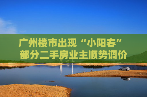 广州楼市出现“小阳春” 部分二手房业主顺势调价