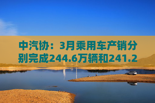 中汽协:3月乘用车产销分别完成244.6万辆和241.2万辆 第1张 中汽协:3月乘用车产销分别完成244.6万辆和241.2万辆 第1张