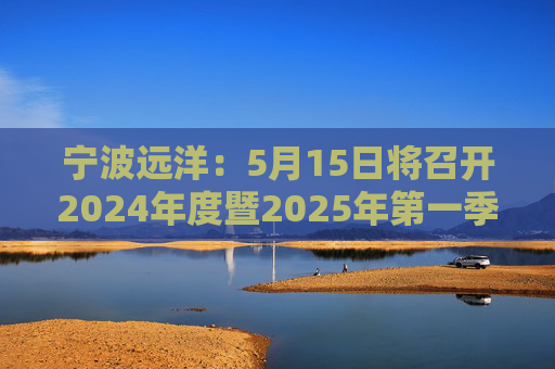 宁波远洋：5月15日将召开2024年度暨2025年第一季度业绩说明会  第1张