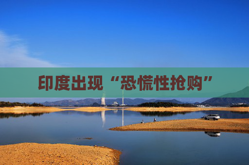 印度出现“恐慌性抢购”