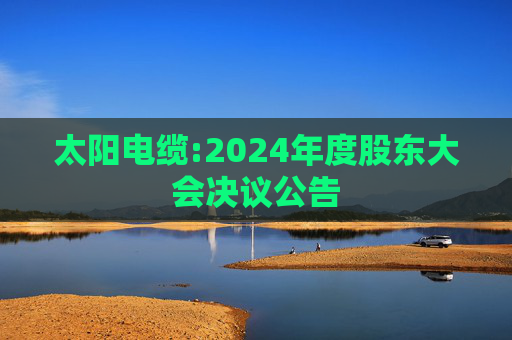 太阳电缆:2024年度股东大会决议公告