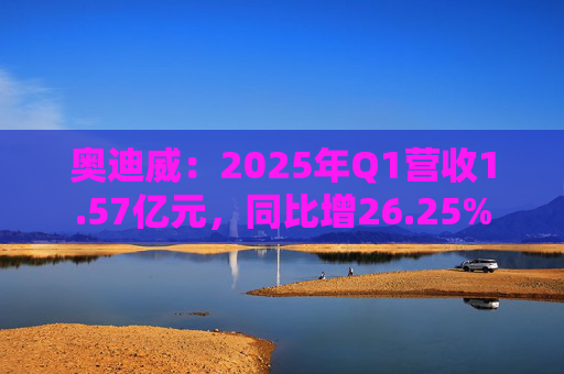 奥迪威：2025年Q1营收1.57亿元，同比增26.25%