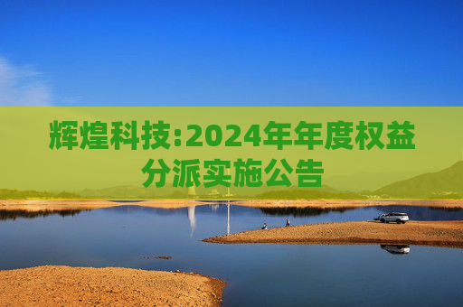 辉煌科技:2024年年度权益分派实施公告  第1张