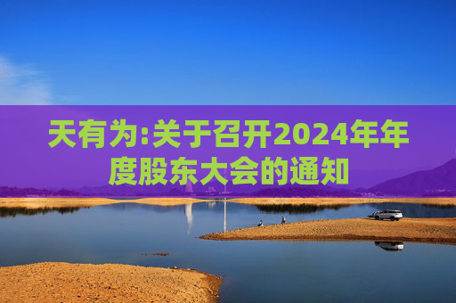 天有为:关于召开2024年年度股东大会的通知