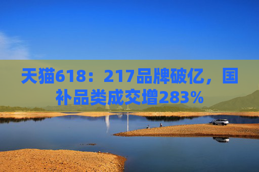 天猫618：217品牌破亿，国补品类成交增283%