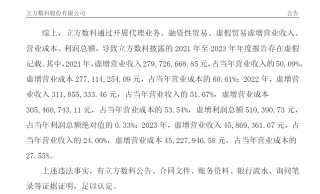 300344财务造假，拟终止上市