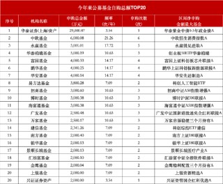 年内47家公募基金宣布自购：中欧领衔6次自购 嘉实去年自购达442次今年仍“0自购”