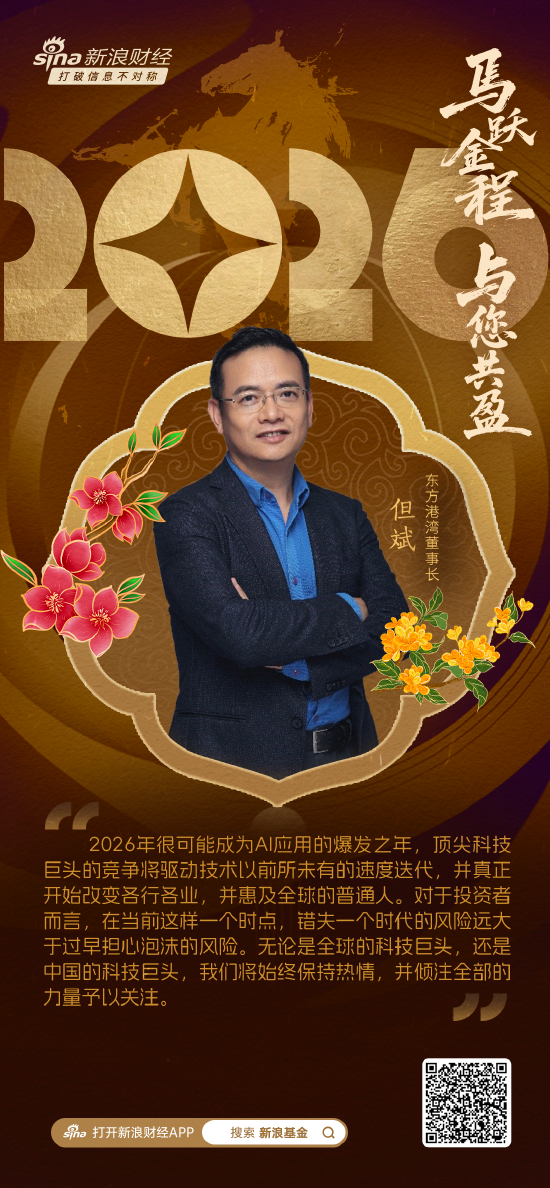 视频|东方港湾但斌贺新春:2026年很可能成为AI应用的爆发之年 错失时代风险远大于泡沫担忧 第1张 视频|东方港湾但斌贺新春:2026年很可能成为AI应用的爆发之年 错失时代风险远大于泡沫担忧 第1张